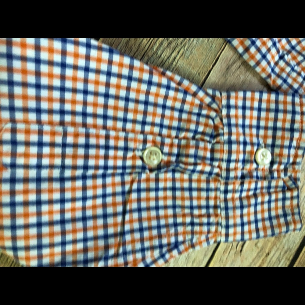Ralph Lauren Boys Long Sleeve Poplin Plaid Shirt - Picture 5 of 8
